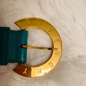 Givenchy green belt